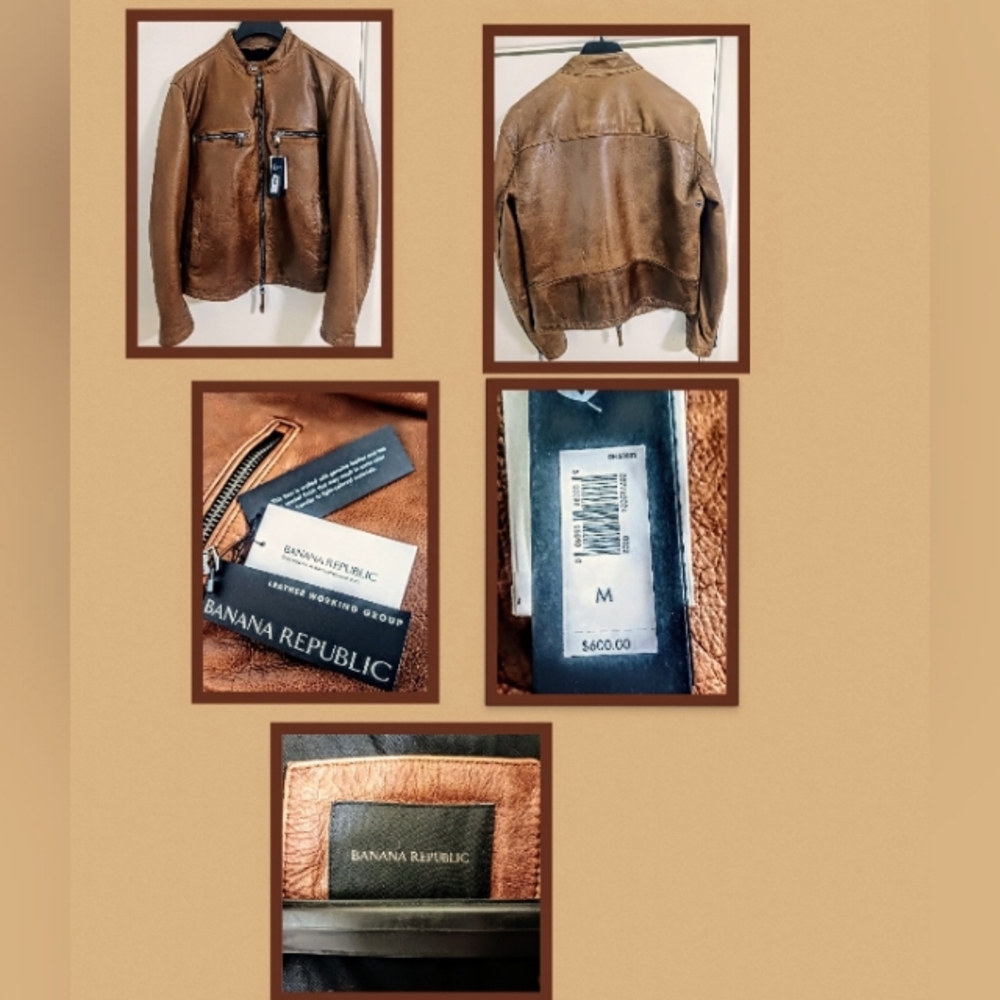 Brand New Genuine Leather Jacket